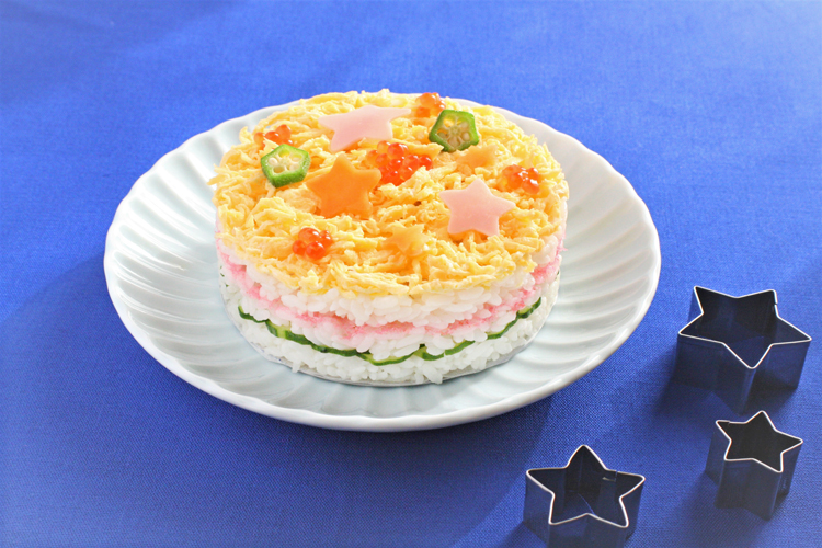 オーダー受付中☆ちらし寿司セット☆お寿司☆汁物☆桜餅☆ダイカット